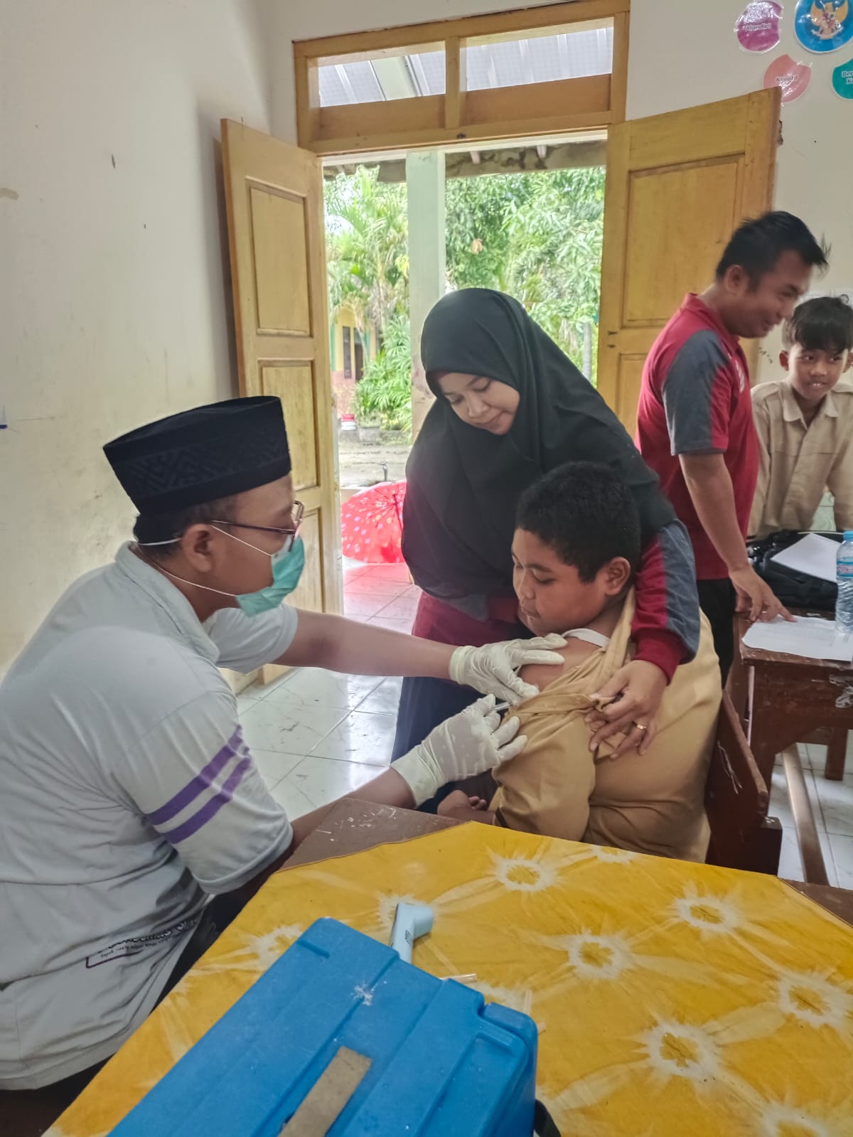 Kegiatan BIAS DT/TD pada anak sekolah di Kecamatan Sluke