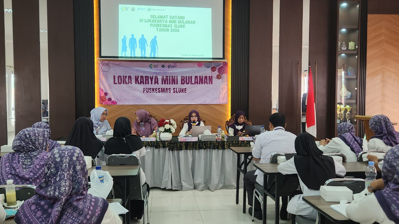 LOKAKARYA MINI BULANAN PUSKESMAS SLUKE