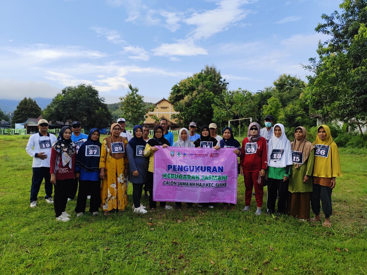 PENGUKURAN KEBUGARAN JASMANI CALON JAMAAH HAJI TAHUN 2026 PUSKESMAS SLUKE