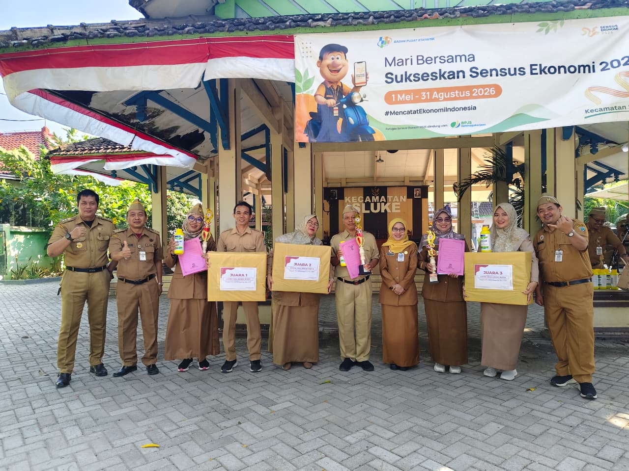 Hasil Lomba Desa Bebas Jentik Tahun 2026 : Desa Pangkalan Raih Juara I