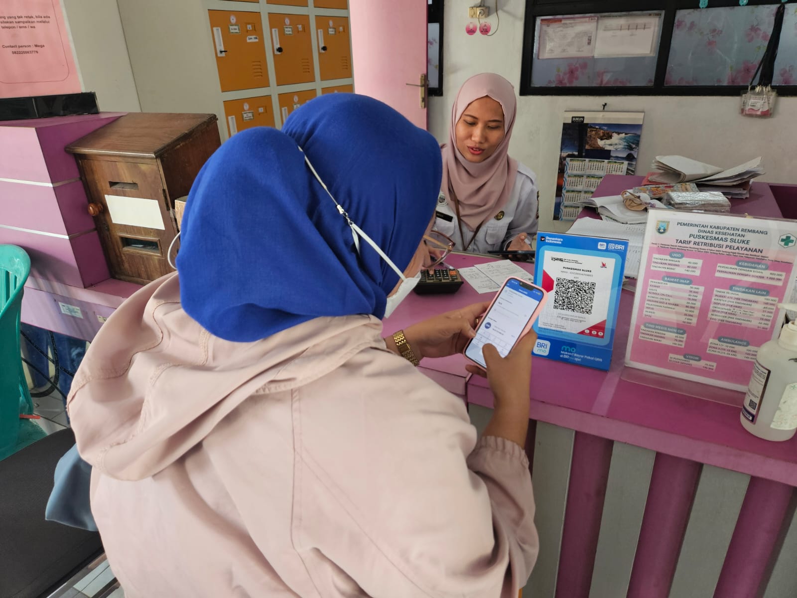 Dukung Transformasi Digital, Puskesmas Sluke Terapkan Pembayaran QRIS