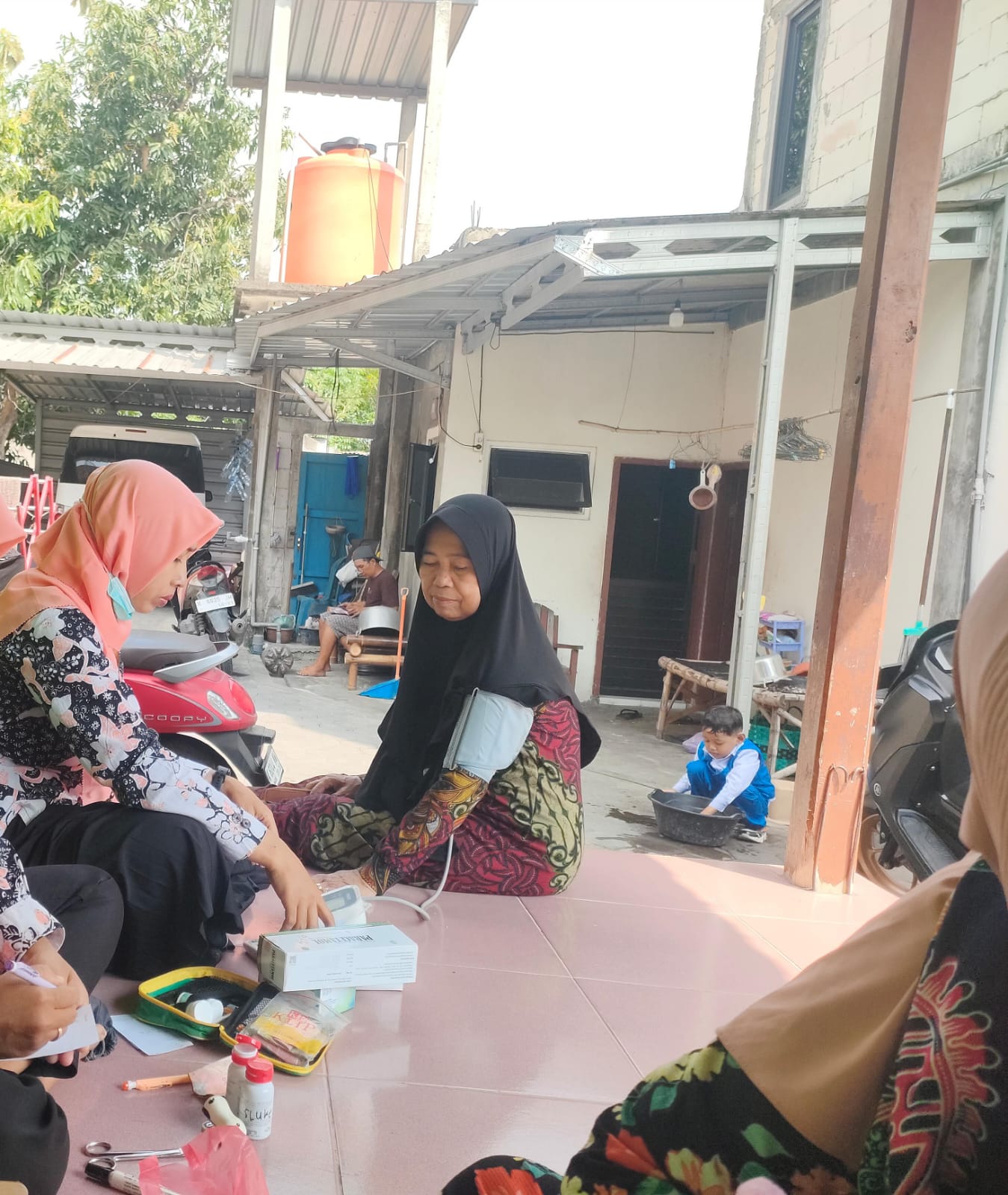 Puskesmas Sluke Lakukan Kegiatan Deteksi Dini Penyakit Tidak Menular (PTM) Hipertensi di Masyarakat