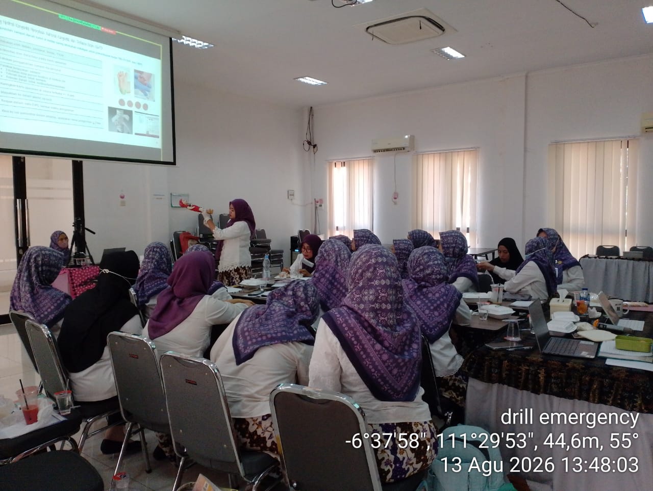 Puskesmas Sluke Tingkatkan Kesiapan Petugas dalam Pelaksanaan SHK (Skrining Hipotiroid Kongenital)